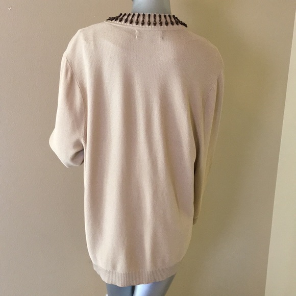 Jones New York Collection Sweater Set Beaded - Picture 8 of 13